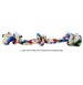 Super Dog Dog Toys Three Knotted Cotton Rope Toy Small